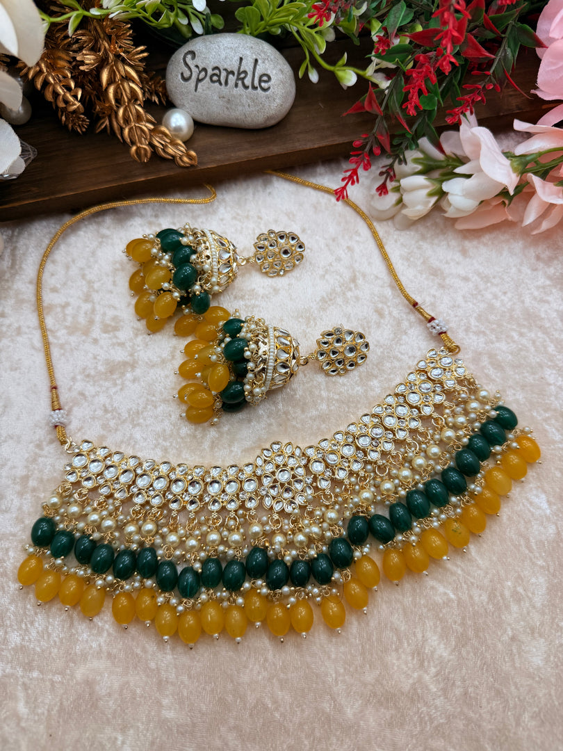 साँवरिया कुन्दन चोकर सेट