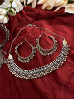 Load image into Gallery viewer, ऑक्सीकृत हार सेट
