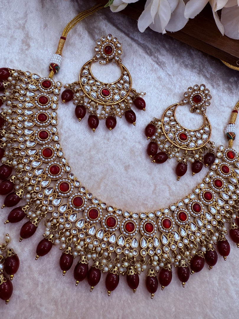 Kundan Monisa Necklace