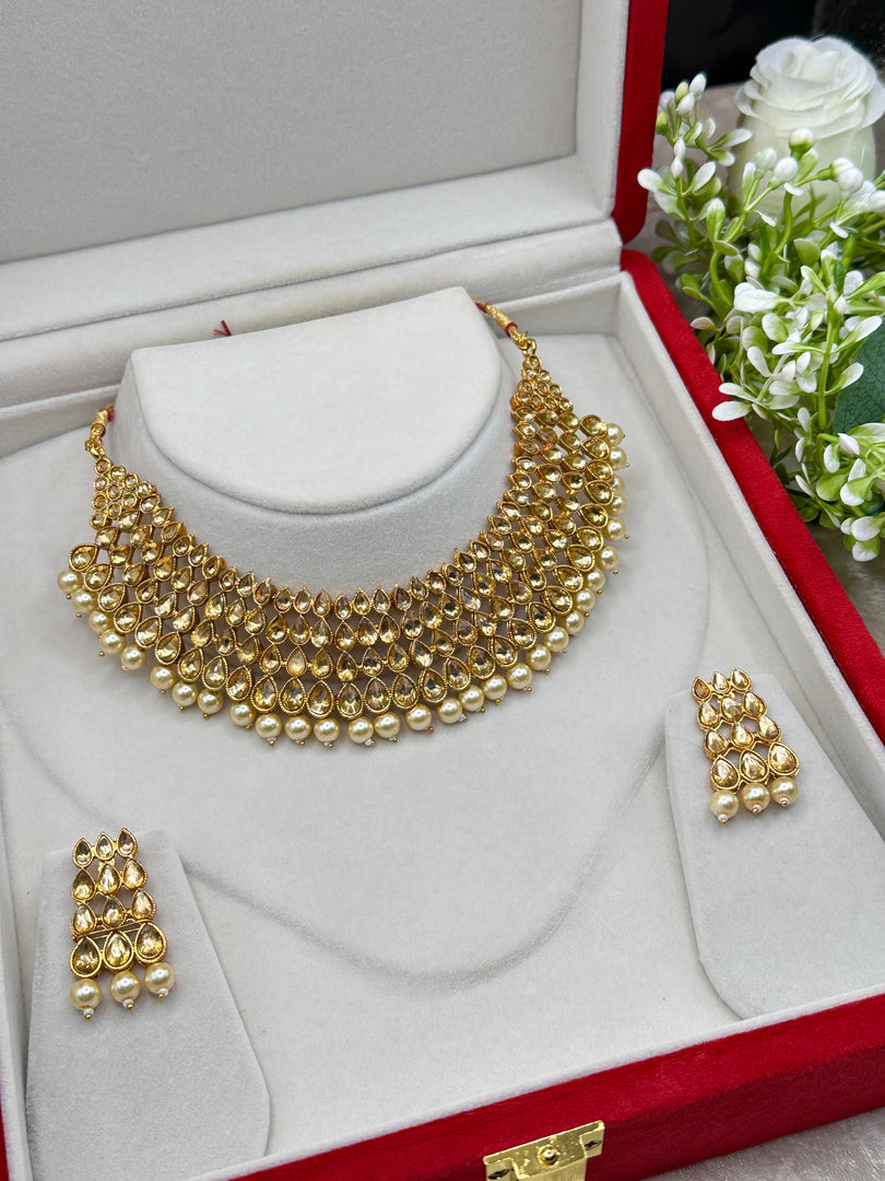 Kiara Indian Necklace set