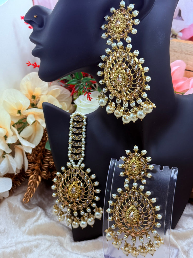 Samira Golden Big Tikka set