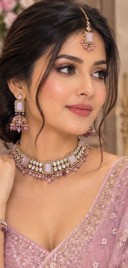 Jana Mirror choker set