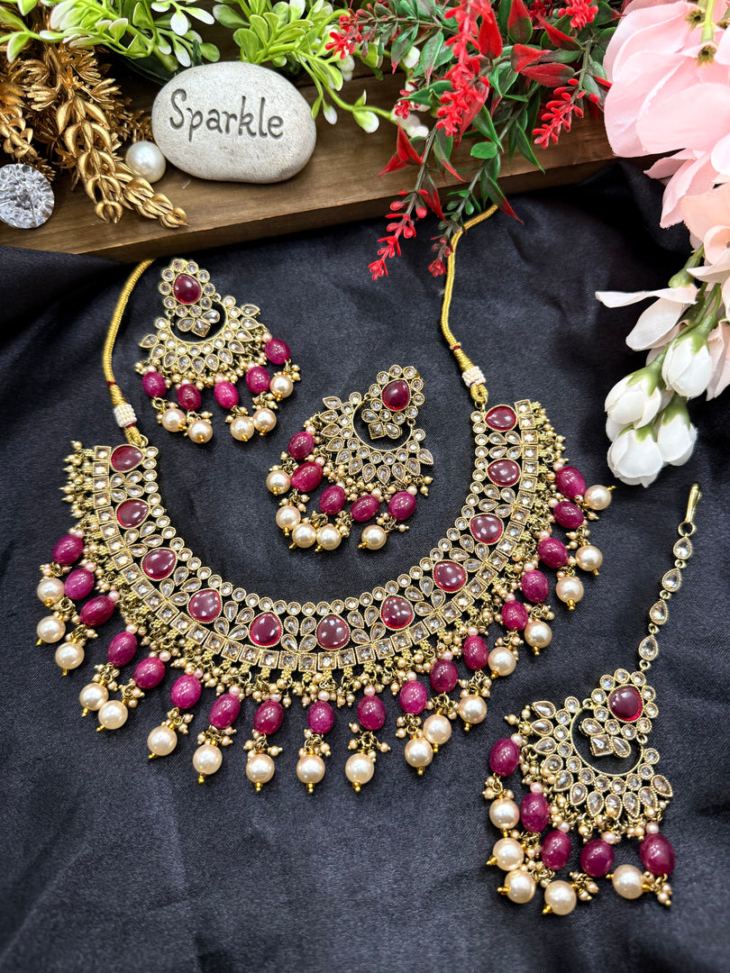 Shanaya Polki Choker Set