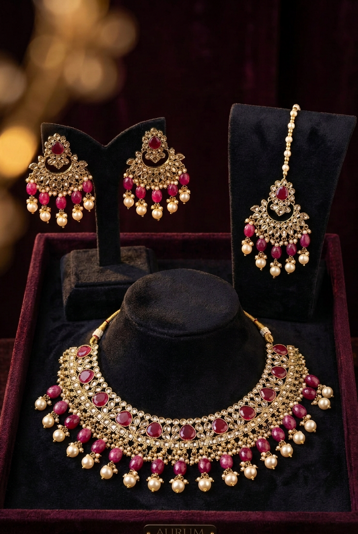 Shanaya Polki Choker Set