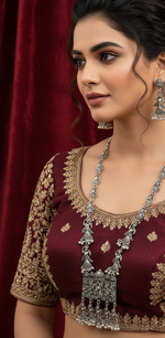 Load image into Gallery viewer, Oxidised Doli Baraat Mala set