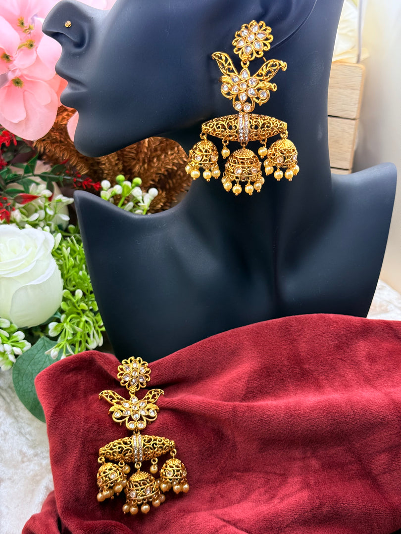 Sakshi Gold Plated Earring