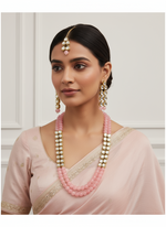 Load image into Gallery viewer, केश्या प्रकाश आड़ू कुन्दन माला