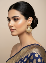 Load image into Gallery viewer, RoseGold Trending American Diamond Earrings