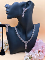 Load image into Gallery viewer, Ad Asiana Necklace set In Rose Gold