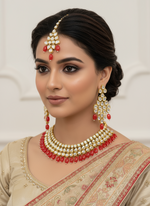 Load image into Gallery viewer, रूही लाल हार