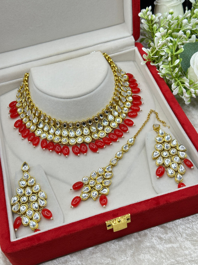 Ruhi Red Necklace