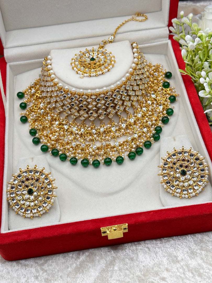 Reshma kundan Choker Set