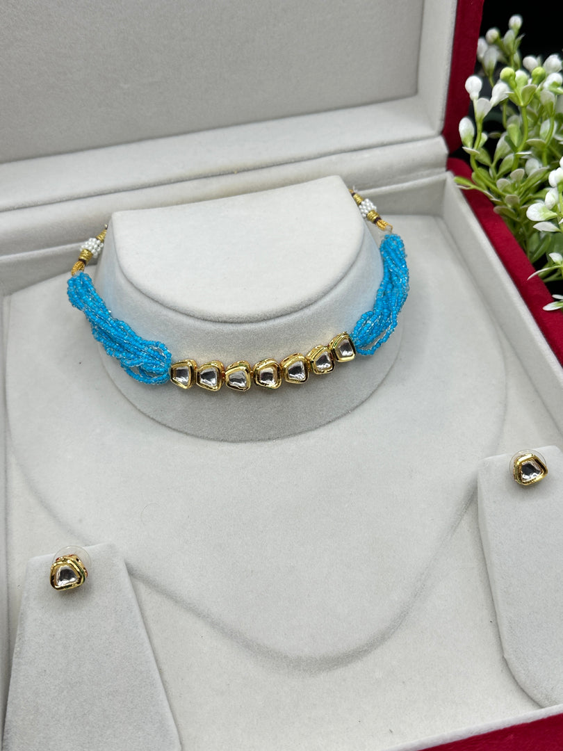 Ritika Indian Kundan choker