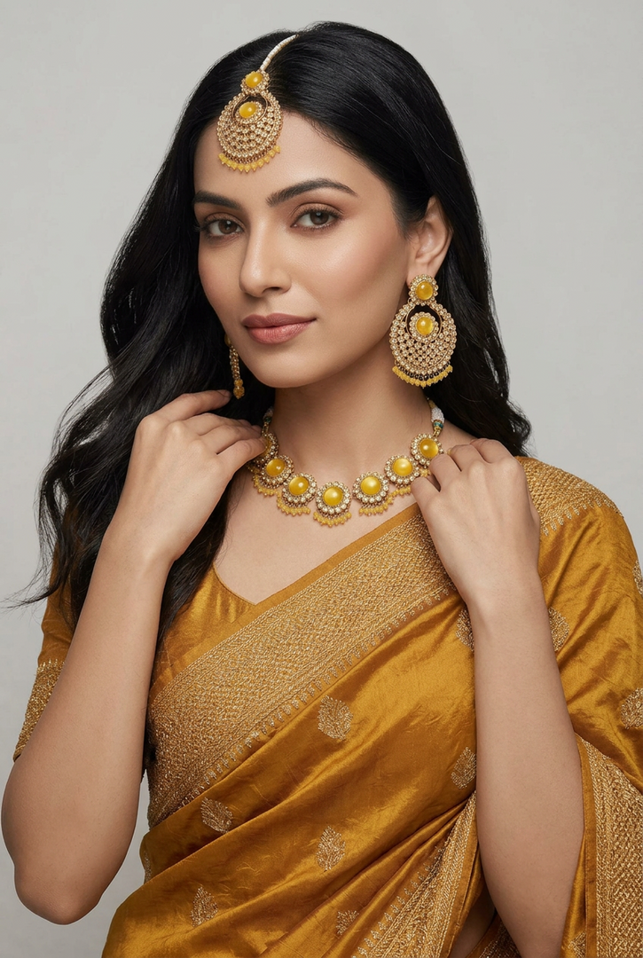 Gulnaar choker set