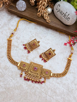 Load image into Gallery viewer, Anwita matte Golden Set
