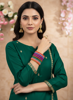 Load image into Gallery viewer, Multi Color Velvet Bangles
