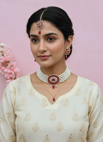 Load image into Gallery viewer, American Diamond Choker Set
