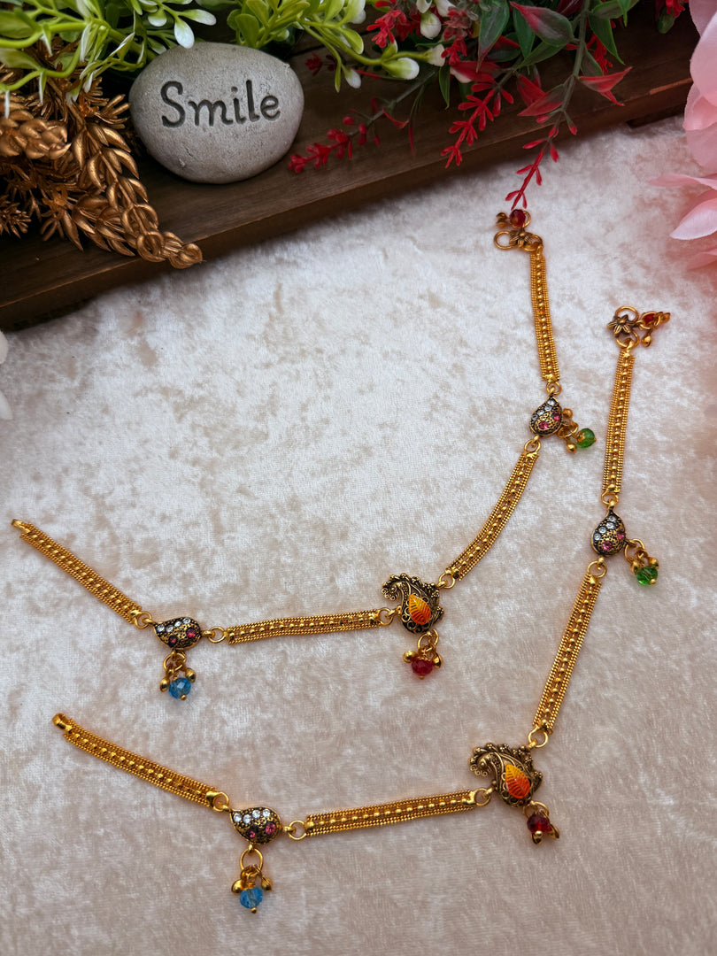 गोल्ड प्लेटेड पायल