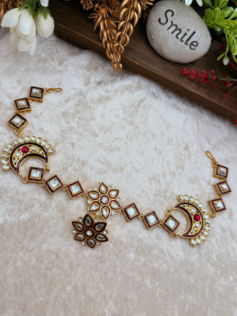 Indian Kundan Mattha Patti