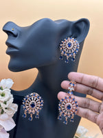 Load image into Gallery viewer, Swara American Diamond Tikka Set
