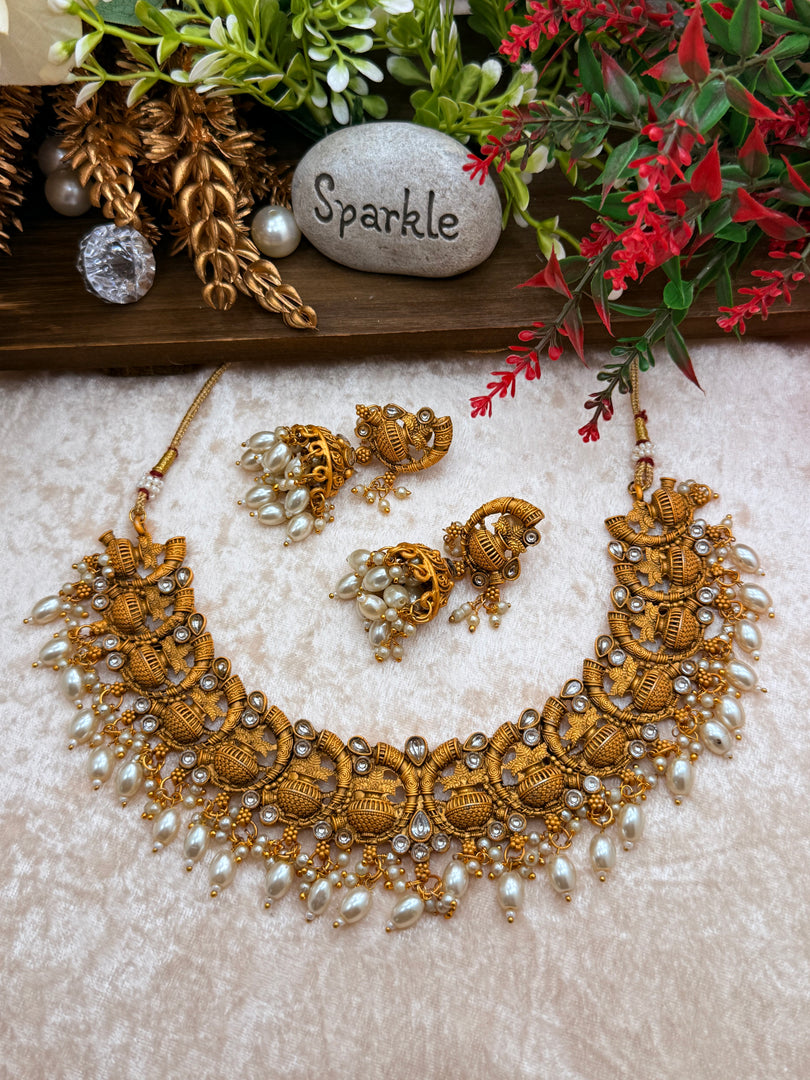 Jaanat Temple Necklace