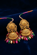 Load image into Gallery viewer, Multicolor Oversized Jhumki Earring