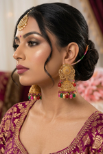 Load image into Gallery viewer, Multicolor Oversized Jhumki Earring