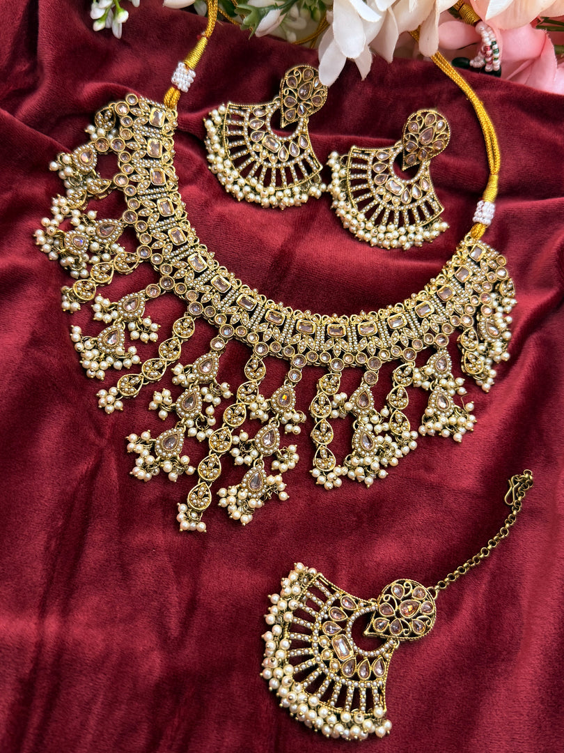 Shama Polki Choker set
