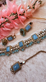 Load image into Gallery viewer, Jana Mirror choker set