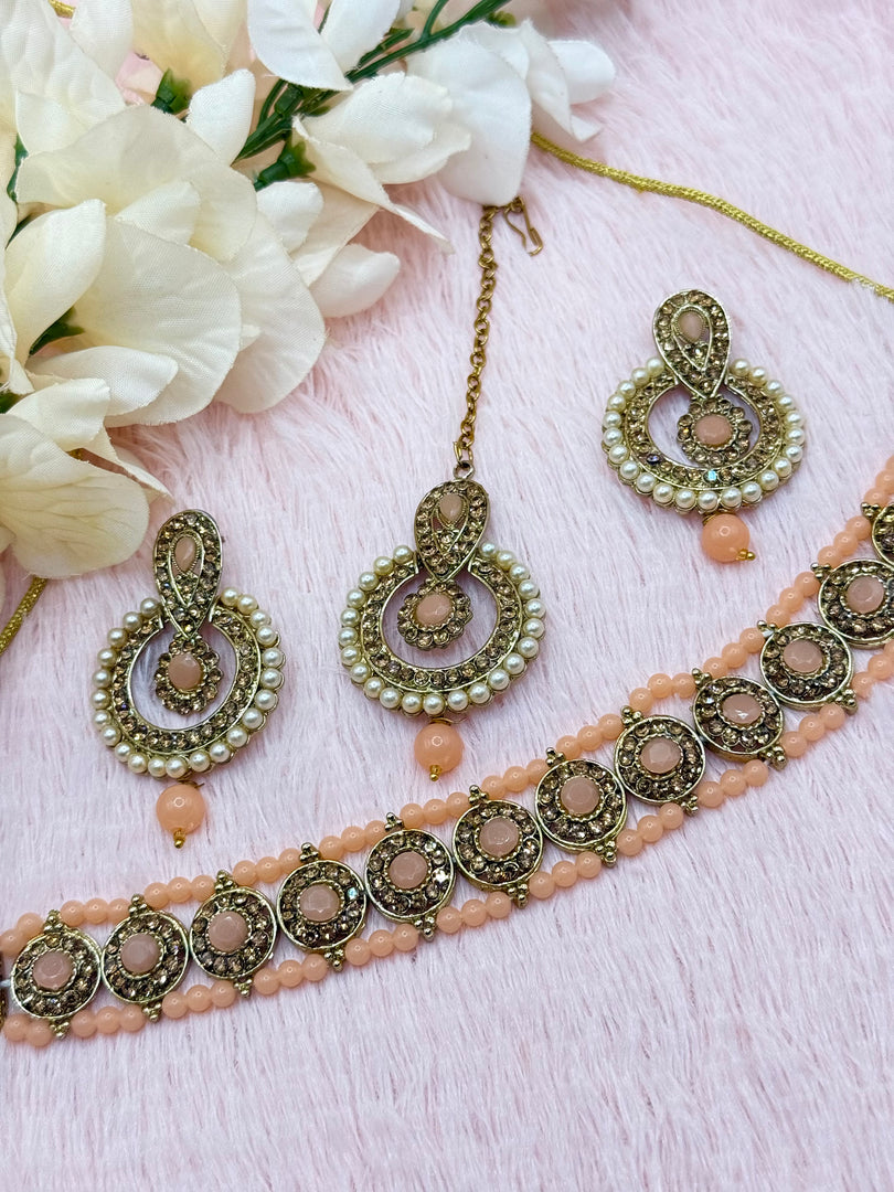 Tamana Stone Choker set