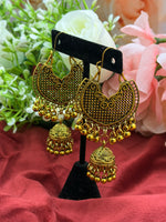 Load image into Gallery viewer, Oxidized Dangly Earrings