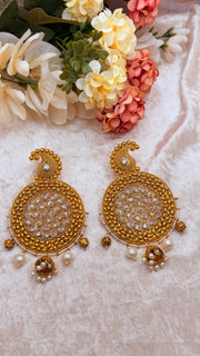 Survi Oversized Golden Earring