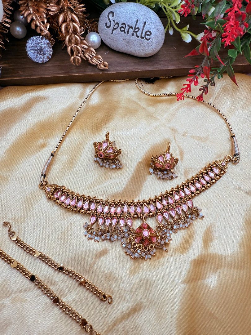 little Girls Indian Necklace