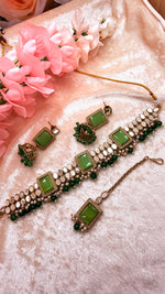 Load image into Gallery viewer, Jana Mirror choker set