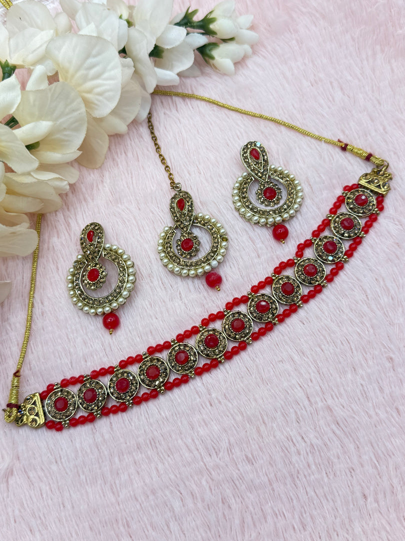 Tamana Stone Choker set