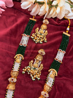 Load image into Gallery viewer, Rajwadi Gold plated Necklace with earrings