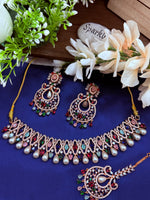 Load image into Gallery viewer, ओलिविया का अमेरिकन डायमंड सेट