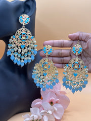 Big Size Tikka Indian Earring Set