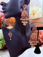 Load image into Gallery viewer, शाना अमेरिकन डायमंड टिक्का सेट