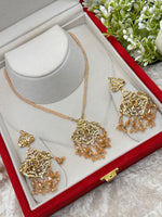 Load image into Gallery viewer, Pakistani golden necklace
