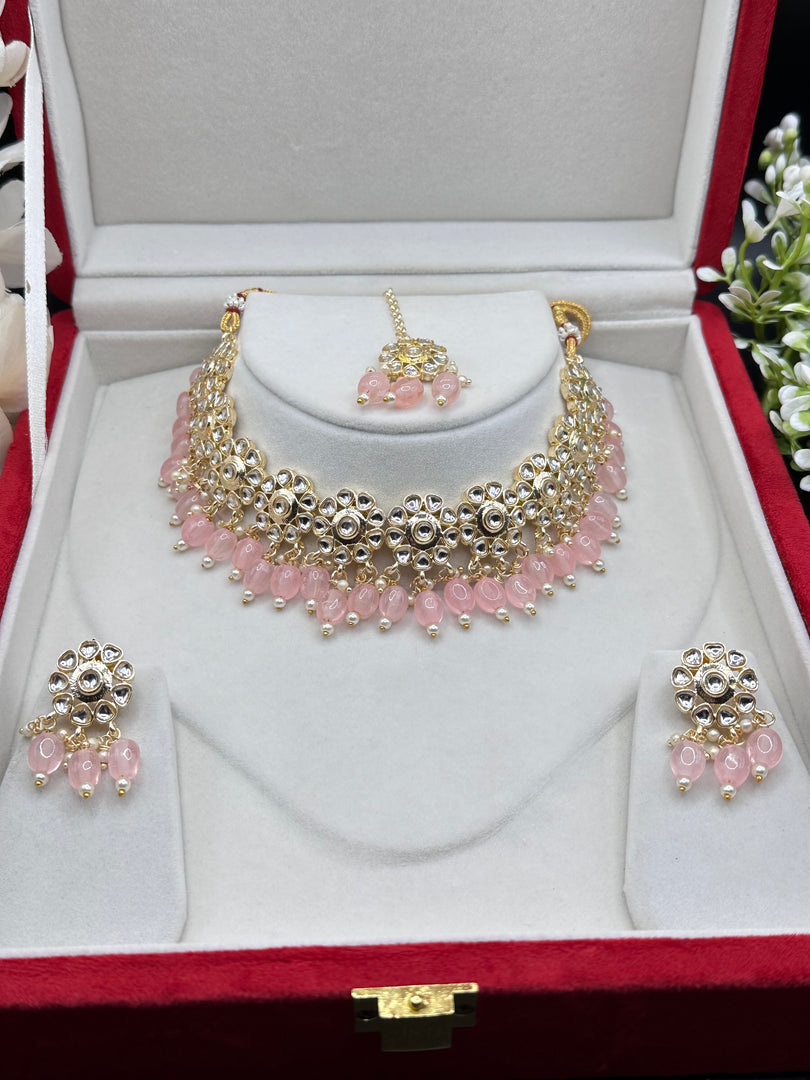 Khushi Kundan Indian Choker Set