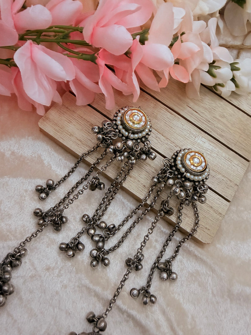 Kashmiri Oxidized jhumki