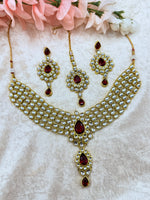 Load image into Gallery viewer, Kundan Indian Necklace Set