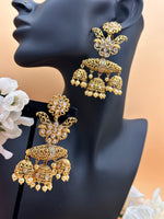 Load image into Gallery viewer, Sakshi Gold Plated Earring