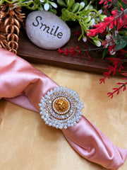 sabyasachi with AD stone Tiger Icon rings