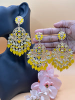 Load image into Gallery viewer, Big Size Tikka Indian Earring Set