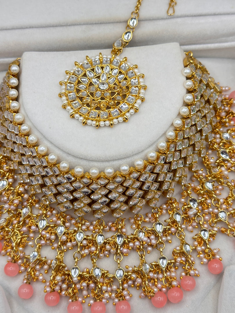 Reshma kundan Choker Set