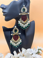 Load image into Gallery viewer, Sanjana Chandbali Earrings
