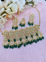 Load image into Gallery viewer, Ditya Kundan choker set
