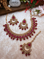 Load image into Gallery viewer, Diana Polki Necklace Set